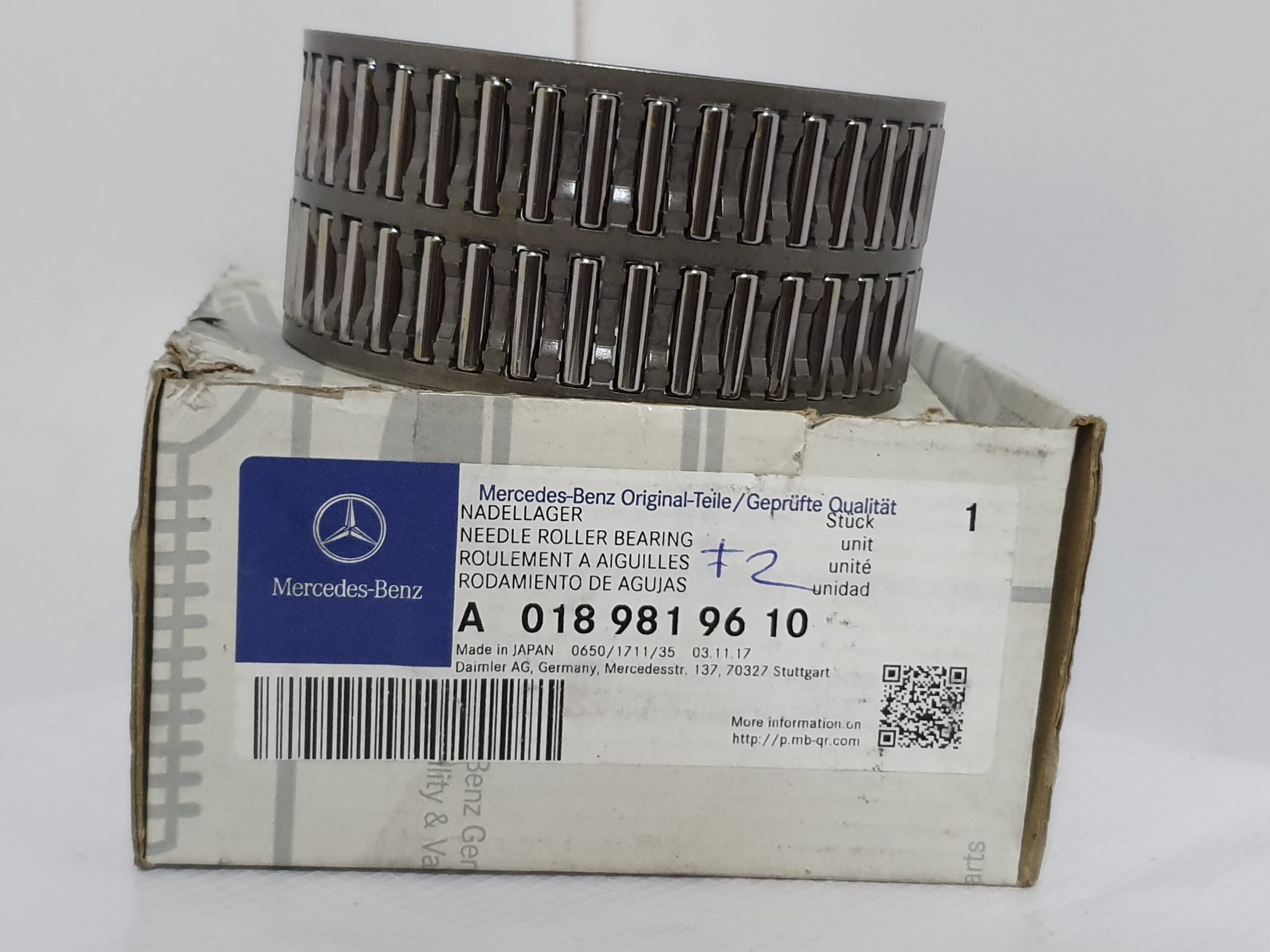 Balero Canastilla Flecha Deslizable A0189819610 G-85